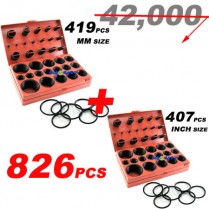 오링세트(mm/inch 826pcs)