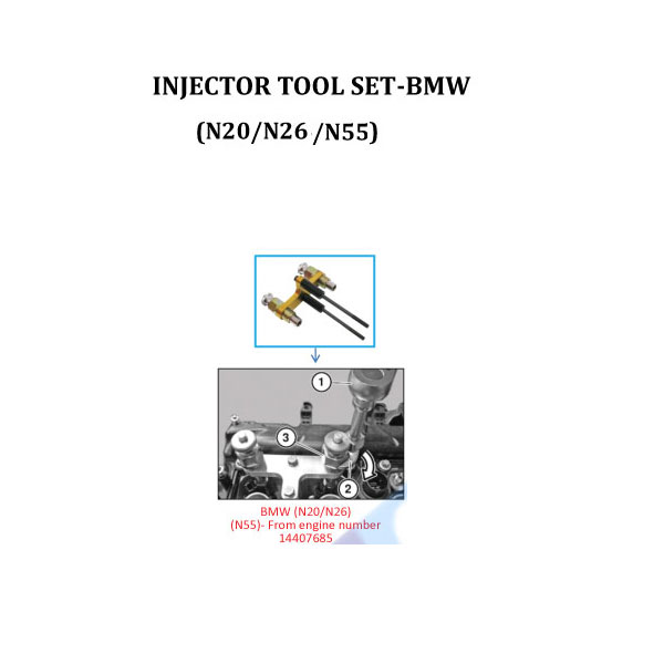 BMW인젝터탈거공구 N20 N26 N55 인젝터분해