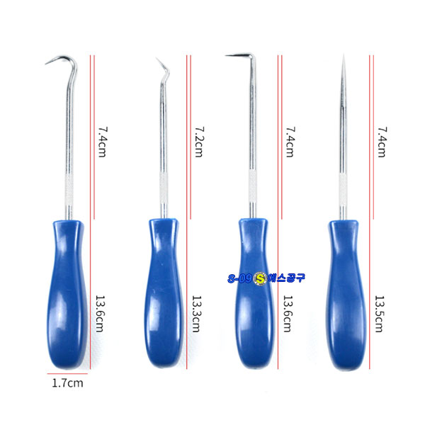 미니후크세트 4PCS 135mm
