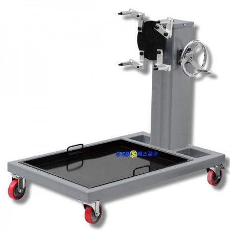 엔진스탠드 기어타입 고급형 탈거 엔진 홀더 거치대