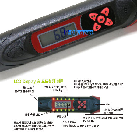 디지털토크렌치(1/2인치 6.8~135Nm)