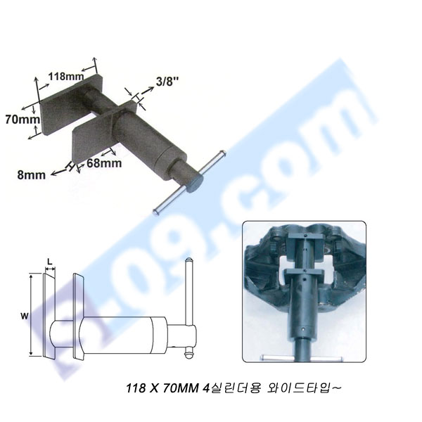 벤츠브레이크패드교환기(4피스톤타입,와이드타입)