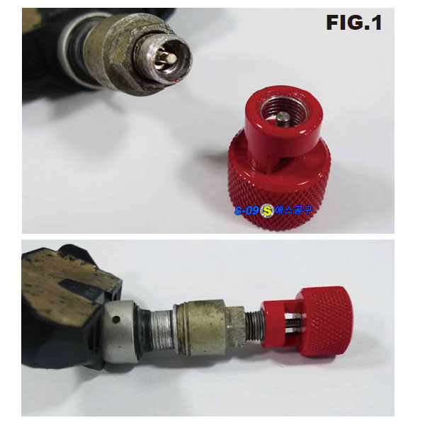 TPMS밸브용타이어디플레이터(타이어에어배출기)