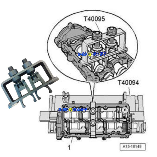 트윈캠샤프트고정공구 AUDI A4 A6 A8