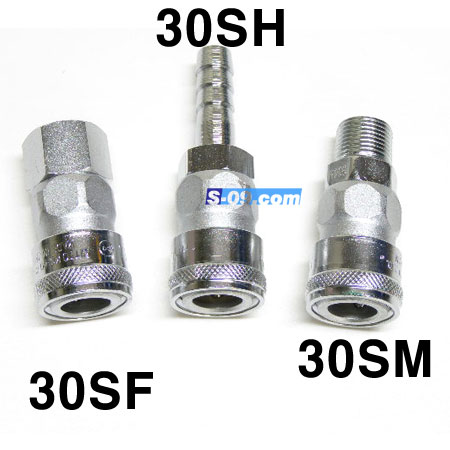 카플러(PT 3/8" 30 호스내경 9.5mm)